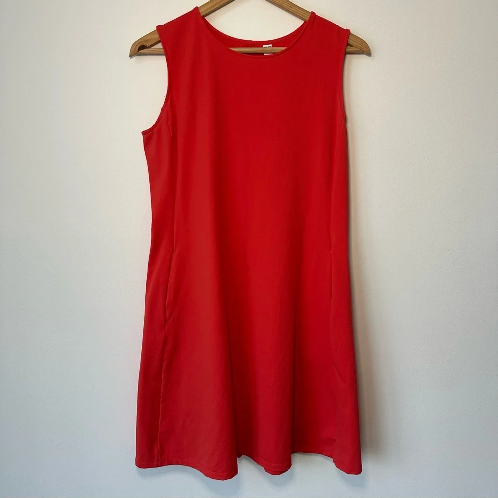 Uniqlo Ultra Stretch Sleeveless Slightly Fitted A-Line Mini Dress